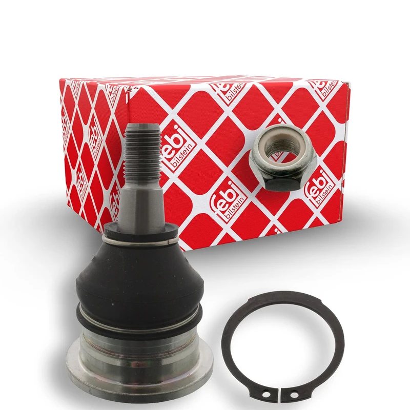 febi bilstein 43027 Ball Joint with castle nut and cotter pin, pack of one