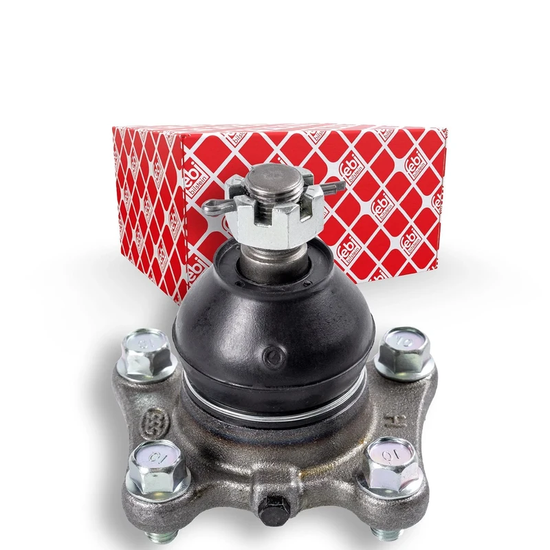 febi bilstein 43088 Ball Joint with castle nut and cotter pin, pack of one