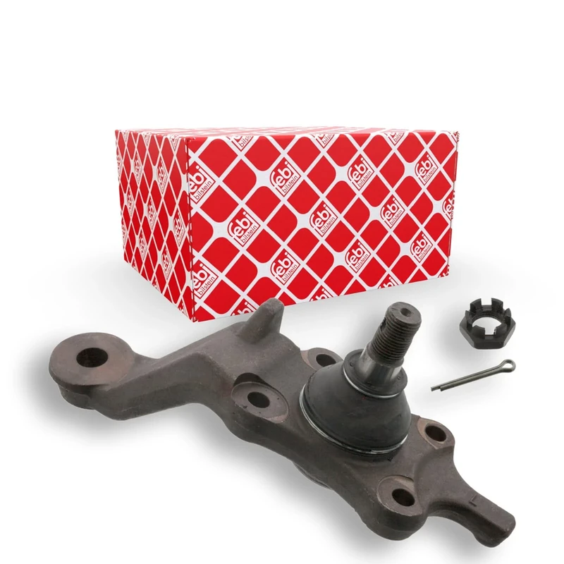 febi bilstein 43097 Ball Joint with castle nut and cotter pin, pack of one