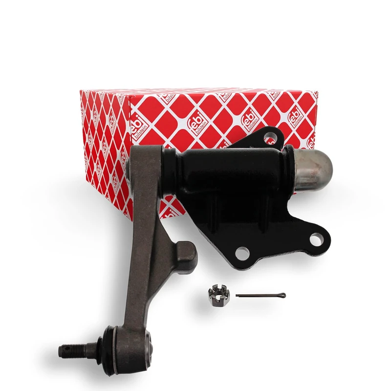 febi bilstein 43168 Idler Arm with castle nut, pack of one