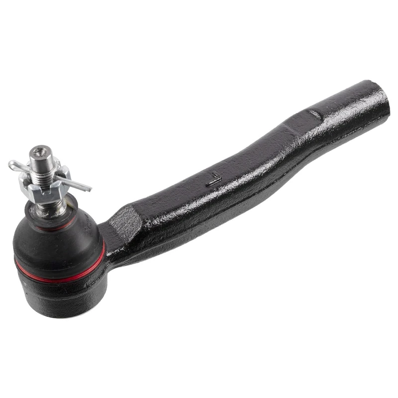 febi bilstein 43225 Tie Rod End with castle nut and cotter pin, pack of one