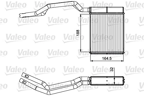 Valeo 812367 Heat Exchanger, interior heating