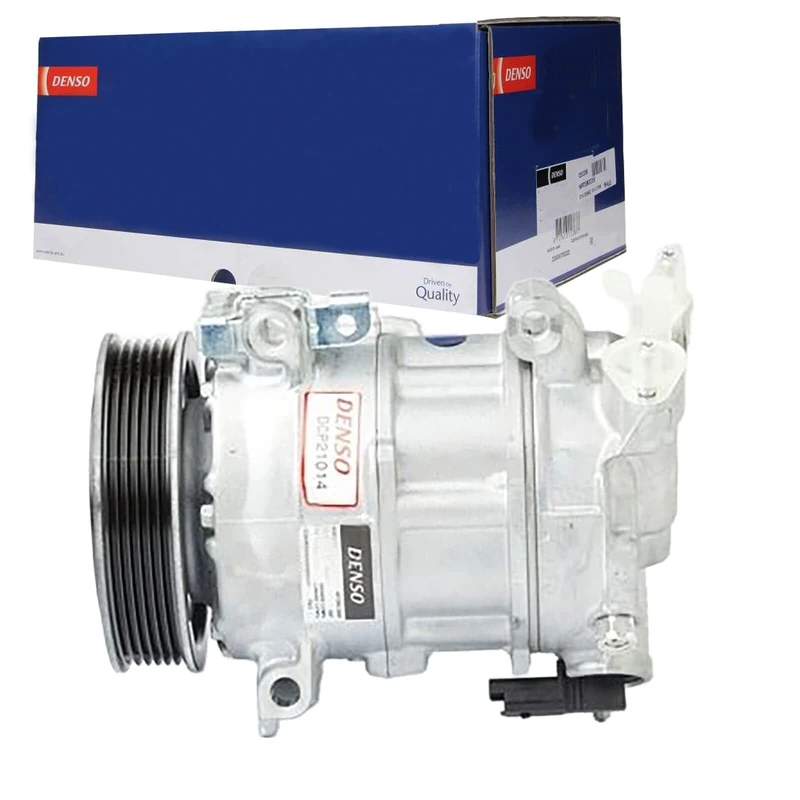 DENSO A/C Compressor DCP21014 - OE-Quality Air Conditioning Compressor Replacement - Direct Fit Easy Install - Fits Citroen Peugeot - Image 1