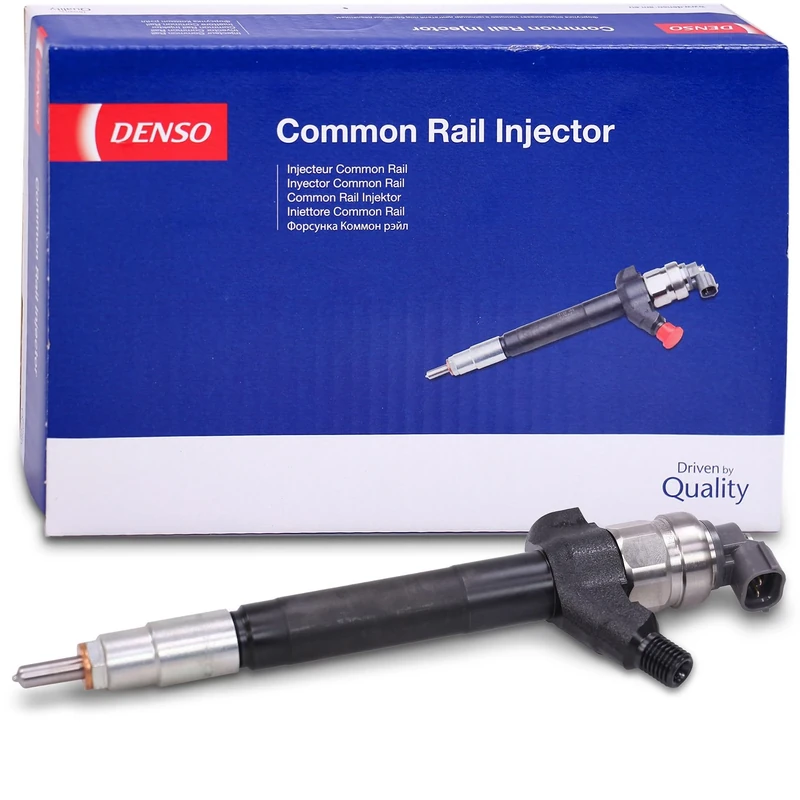 DENSO Diesel Common Rail Injector - DCRI107060 - Replacement OEM High Pressure Fuel Injection System - OE Number: 6C1Q-9K546-BB - Fits Ford