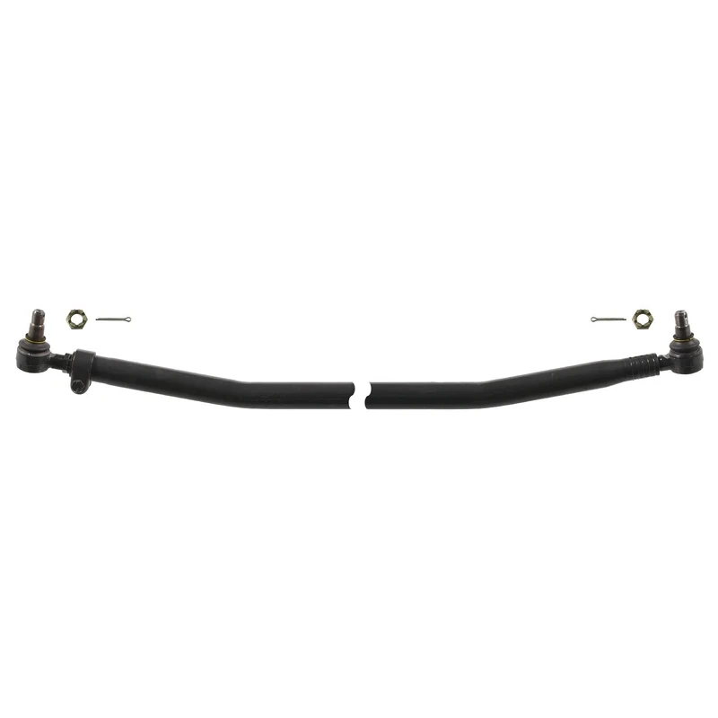 febi bilstein 35457 Tie Rod with castle nuts and cotter pins, pack of one