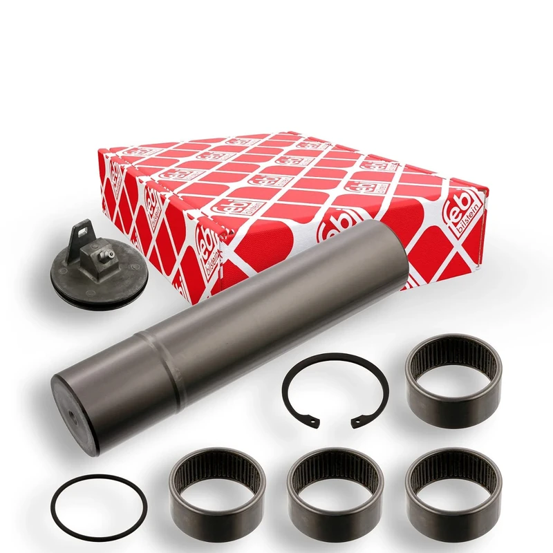 febi bilstein 35462 King Pin Set with friction bearing, single set, pack of one