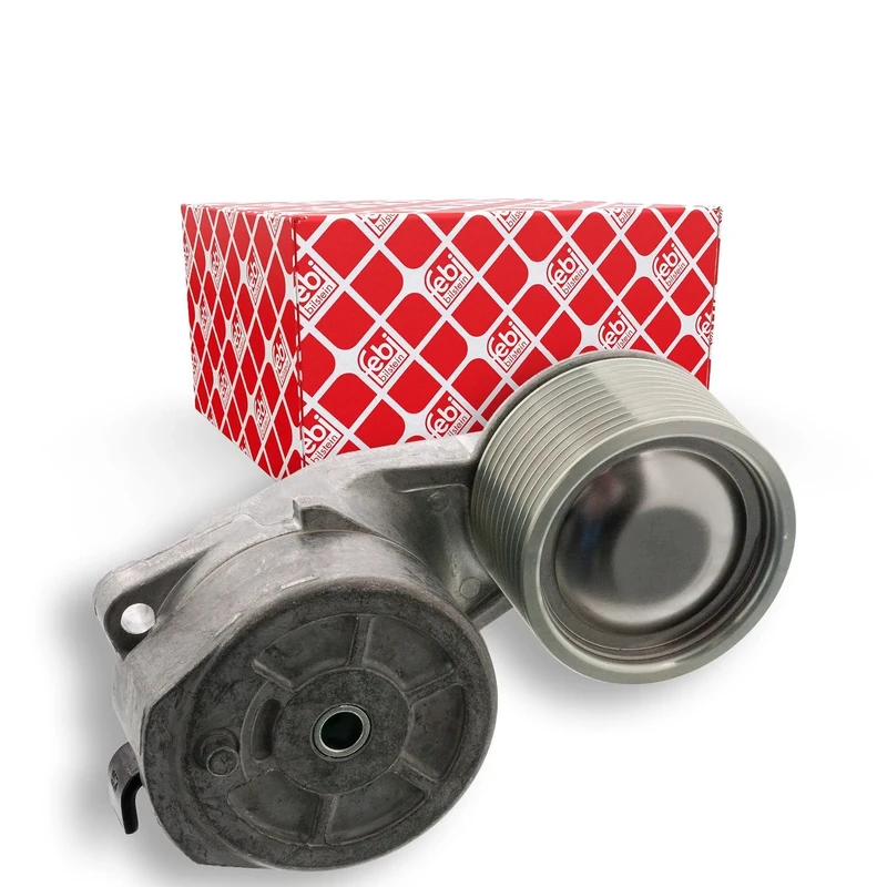 febi bilstein 35632 Tensioner Assembly for auxiliary belt, pack of one