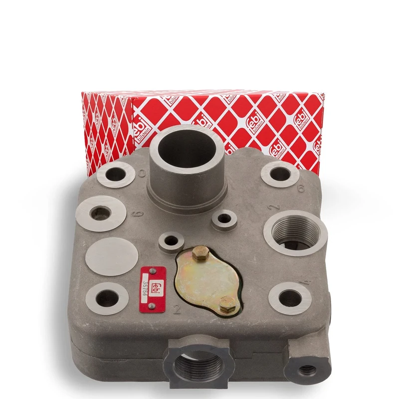 febi bilstein 35756 Cylinder Head for air compressor without valve plate, pack of one