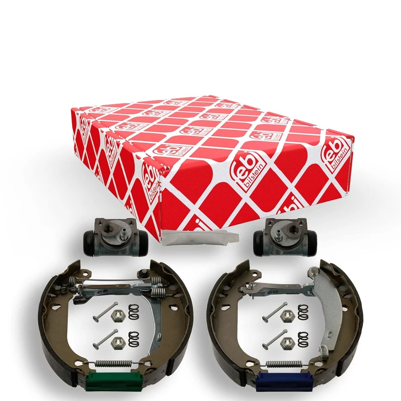 febi bilstein 37231 Brake Shoe Set with additional parts, pack of two