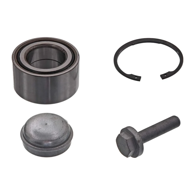 febi bilstein 37507 Wheel Bearing Kit with drive shaft screw, circlip and dust cap, pack of one