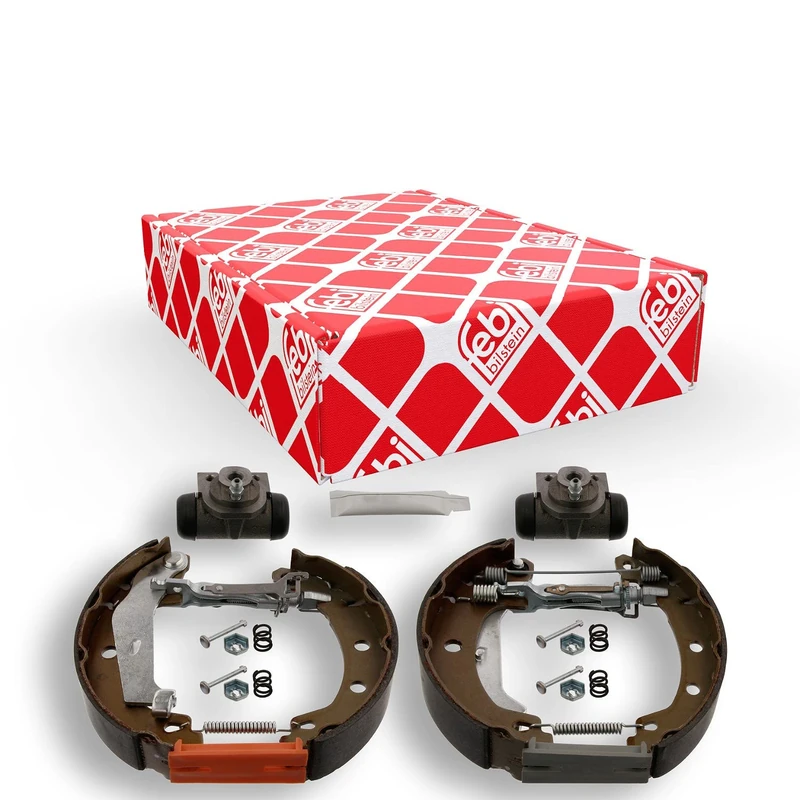 febi bilstein 37511 Brake Shoe Set with additional parts, pack of two