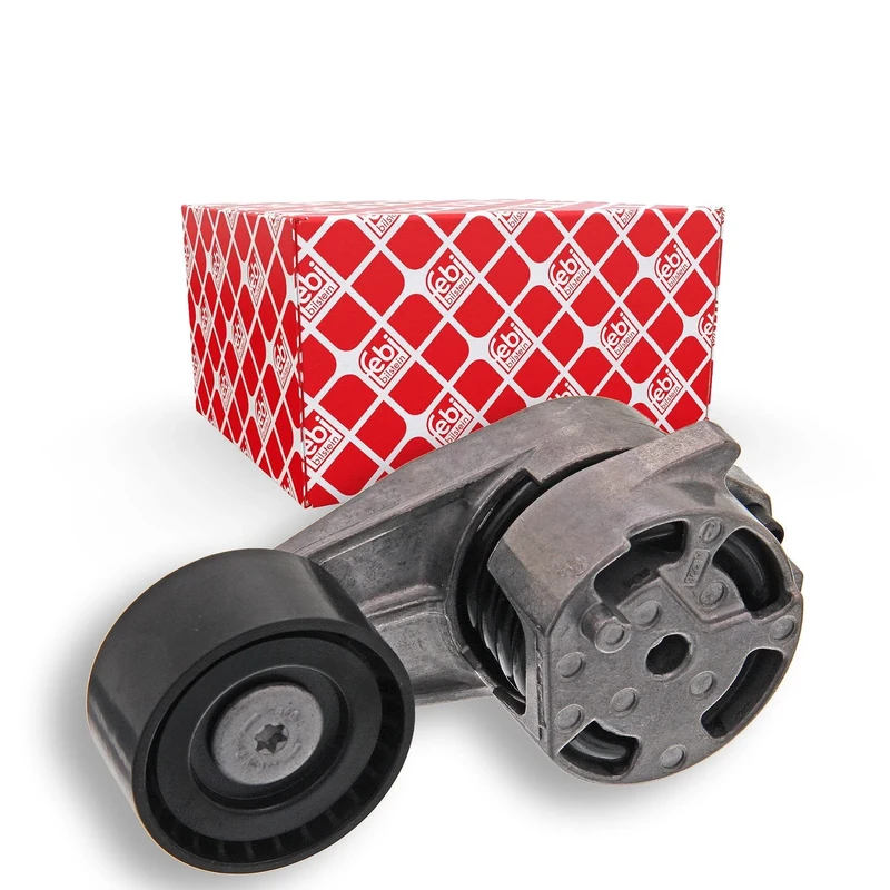 febi bilstein 37543 Tensioner Assembly for auxiliary belt, pack of one