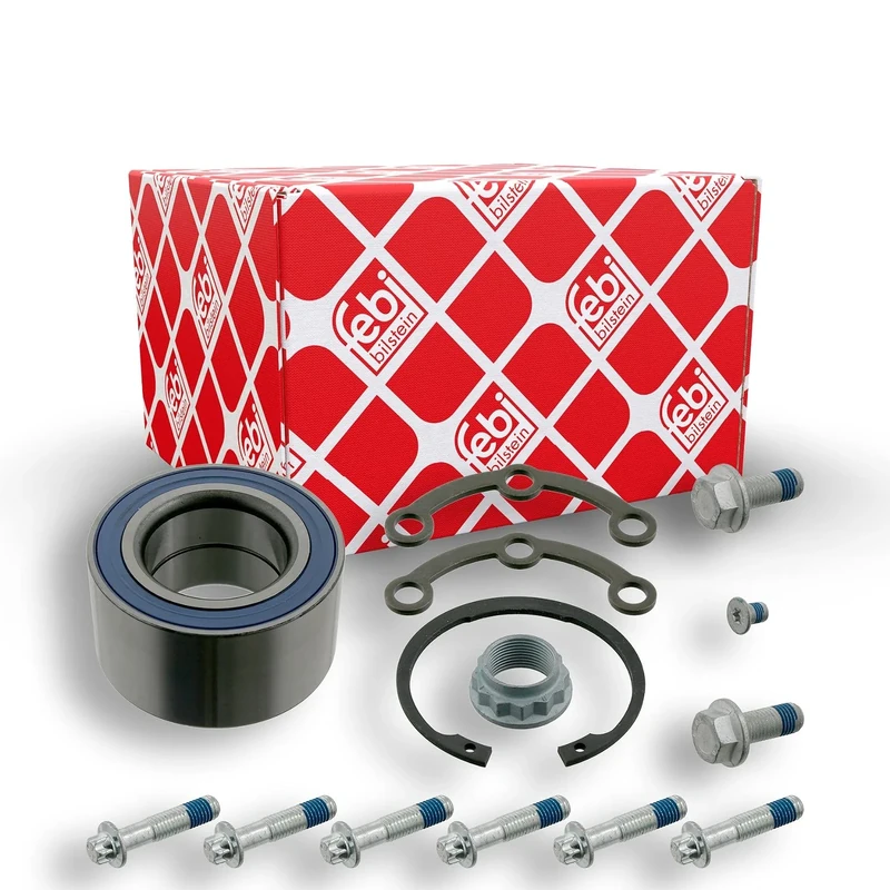 febi bilstein 37558 Wheel Bearing Kit with additional parts, pack of one
