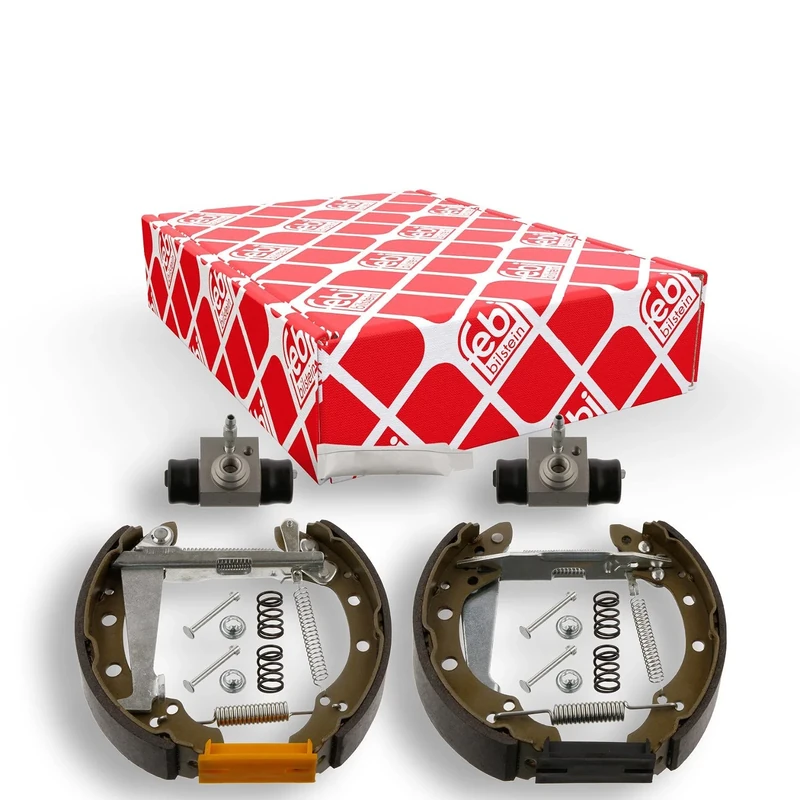 febi bilstein 37562 Brake Shoe Set with additional parts, pack of two