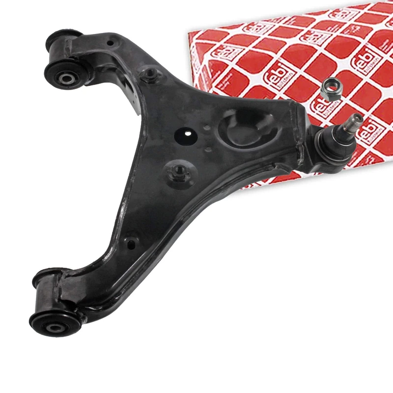 febi bilstein 37611 Control Arm with bushes, joint and lock nut, pack of one