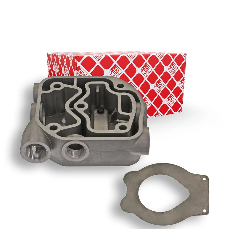 febi bilstein 37714 Cylinder Head for air compressor without valve plate, pack of one