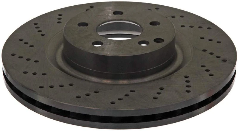 febi bilstein 37724 Brake Disc (1 Brake Disc) front, perforated/internally ventilated, No. of Holes 5