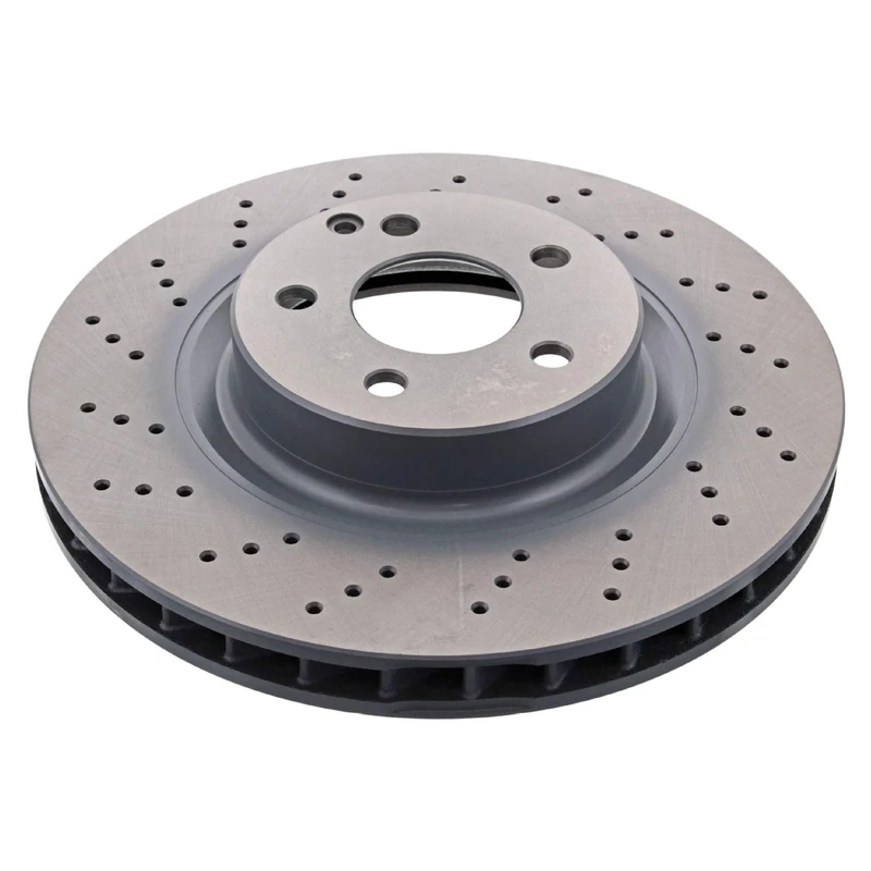 febi bilstein 37725 Brake Disc (1 Brake Disc) front, perforated/internally ventilated, No. of Holes 5