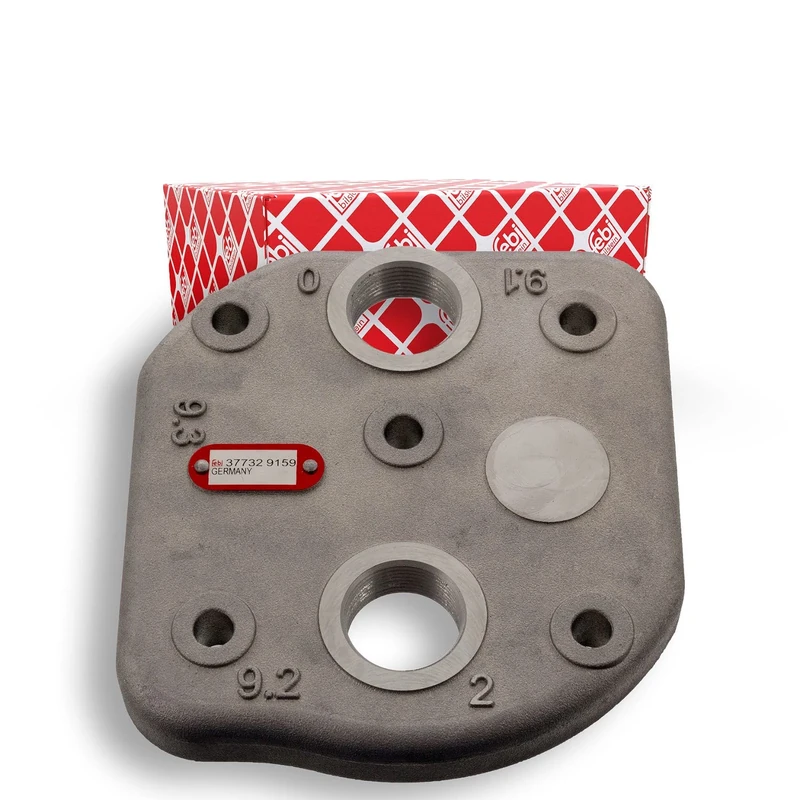 febi bilstein 37732 Cylinder Head for air compressor without valve plate, pack of one