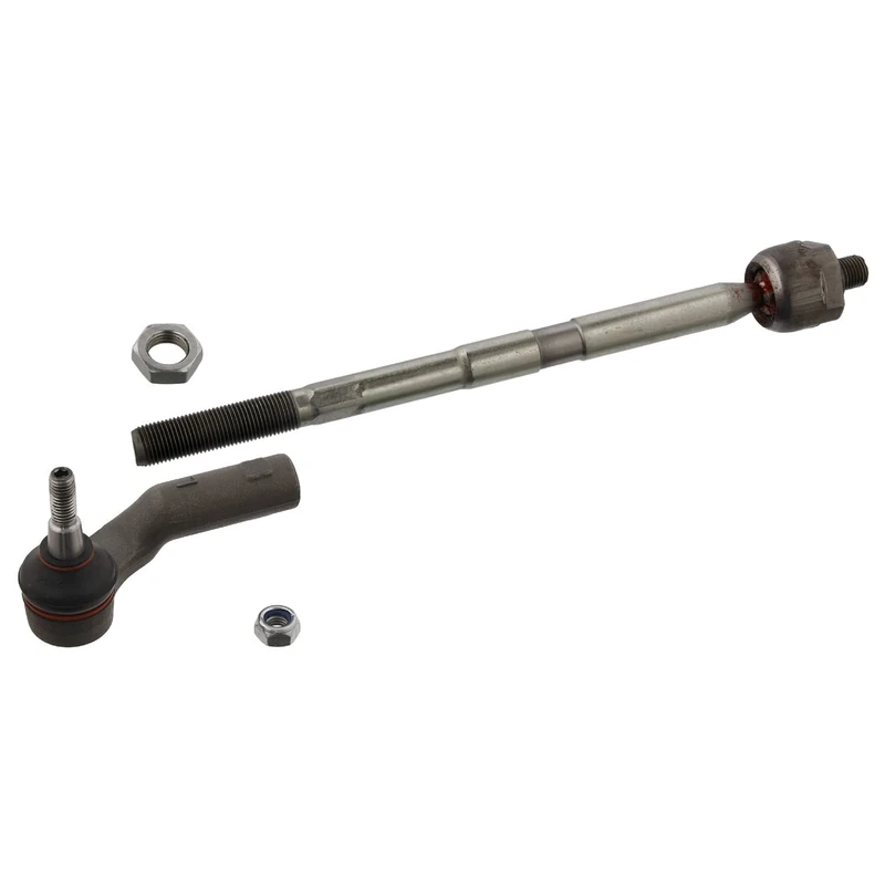 febi bilstein 37741 Tie Rod with end fitting, with nut, pack of one