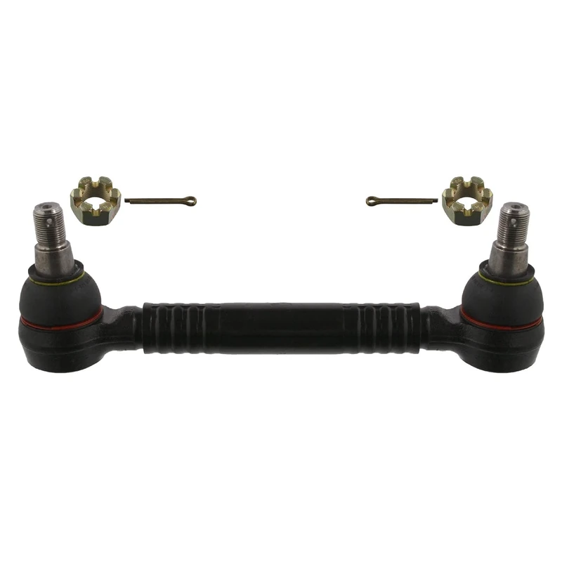 febi bilstein 37758 Tie Rod with castle nuts and cotter pins, pack of one