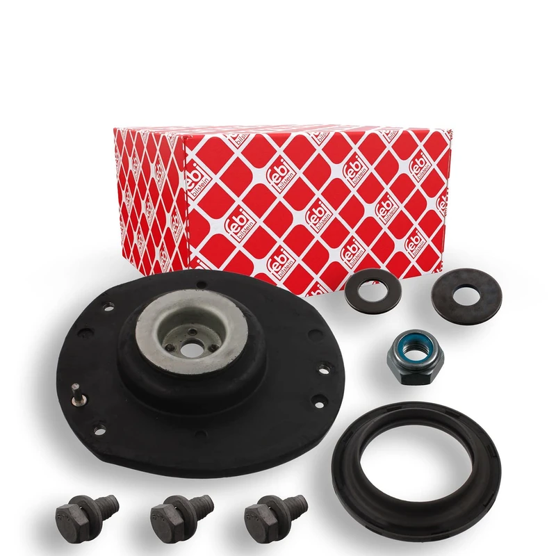 febi bilstein 37861 Strut Top Mounting Kit with ball bearing, screws and nuts, pack of one