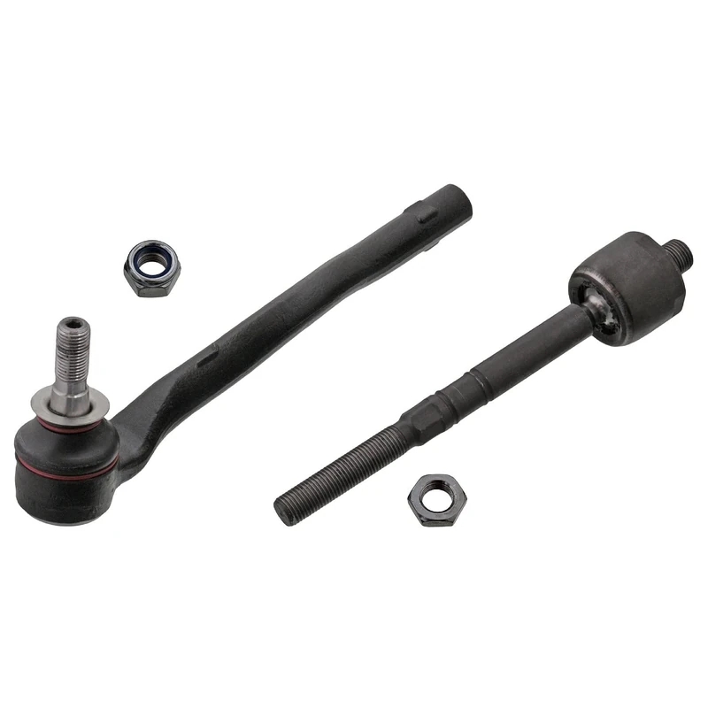 febi bilstein 37864 Tie Rod with end fitting and lock nut, pack of one