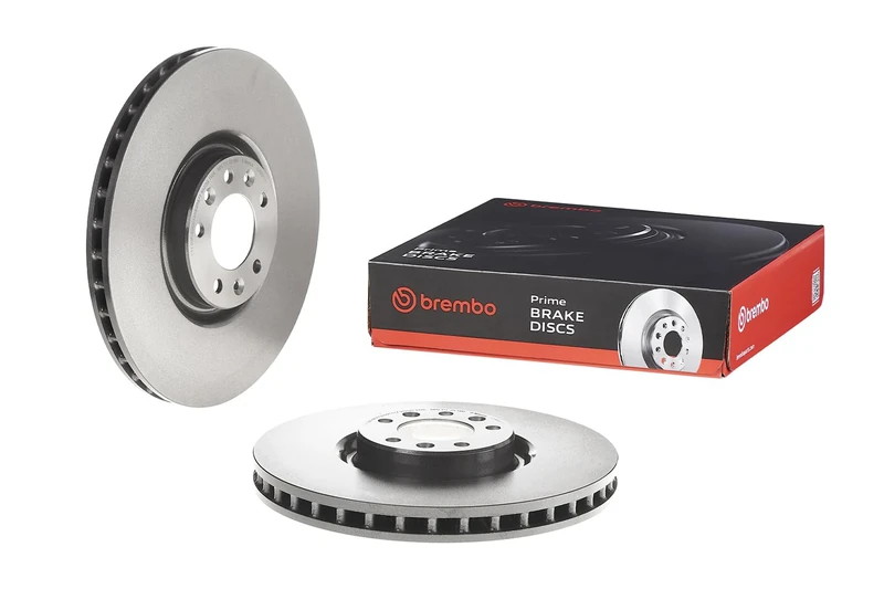 Brembo 09.A558.11 Front UV Coated Brake Disc - Single Piece
