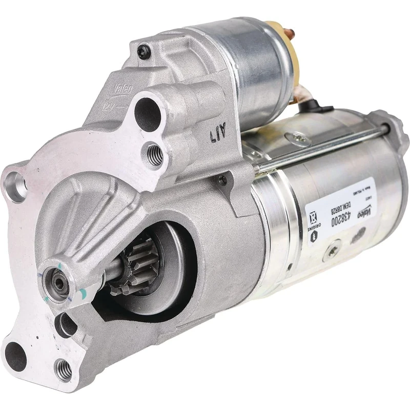 VALEO 438200 Starter Power: 2,5 kW Stop & Start: NO Number of teeth: 11 teeth Voltage: 12 V Rotation direction: CLOCKWISE