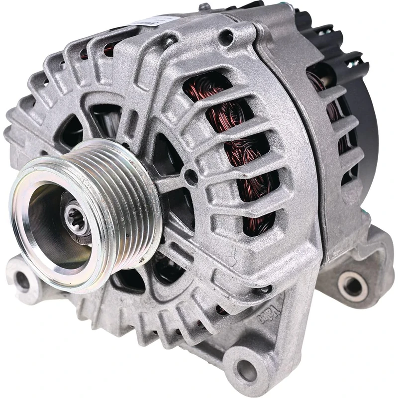 VALEO 439668 Alternator Alternator Charge current: 180 Amp Grooves: 7 grooves Pulley diameter: 54,8 mm Voltage: 14 V Rotation direction: CLOCKWISE