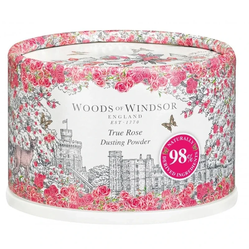 Woods of Windsor True Rose Dusting Powder 100g