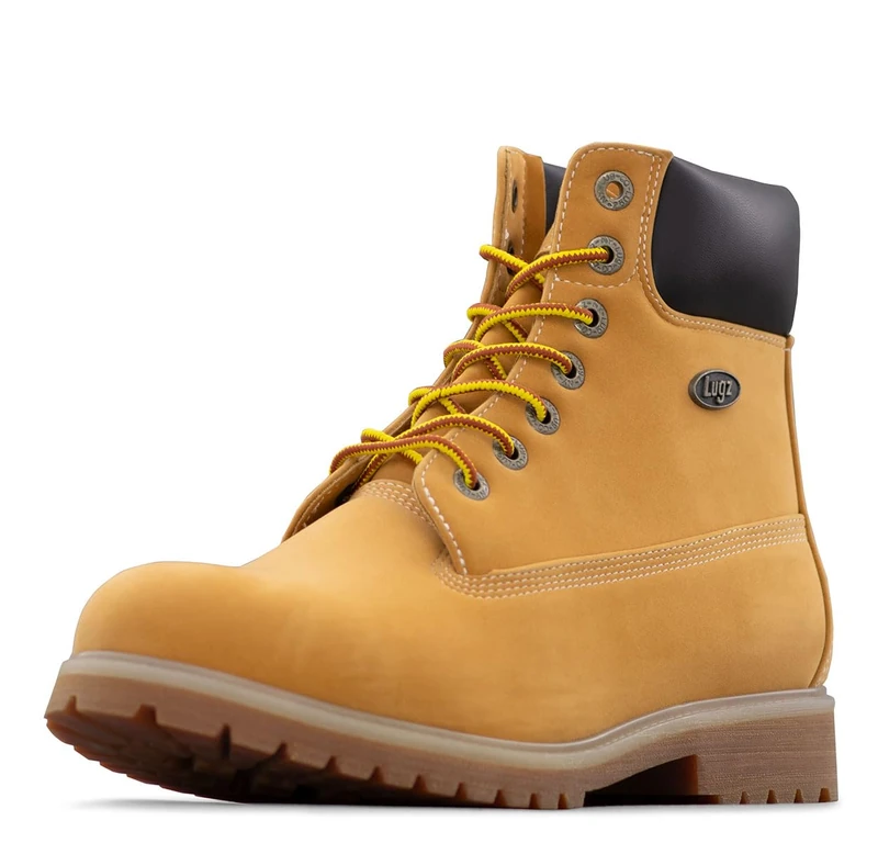 Lugz Men's Convoy Classic 6-inch Chukka Boot Fashion, Golden Wheat/Bark/Tan/Gum, 9.5 UK