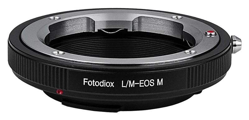Fotodiox Pro Lens Mount Adapter Compatible with Leica M Lenses on Canon EOS M EF-M Mount Mirrorless Cameras