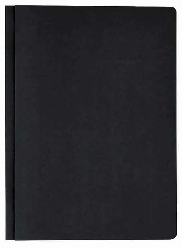 Elba 23462BL Extra Thick 320 g/sq. m Manila Cardboard for 200 DIN A4 Pages Set of 50 Blue File with Two Clips Black