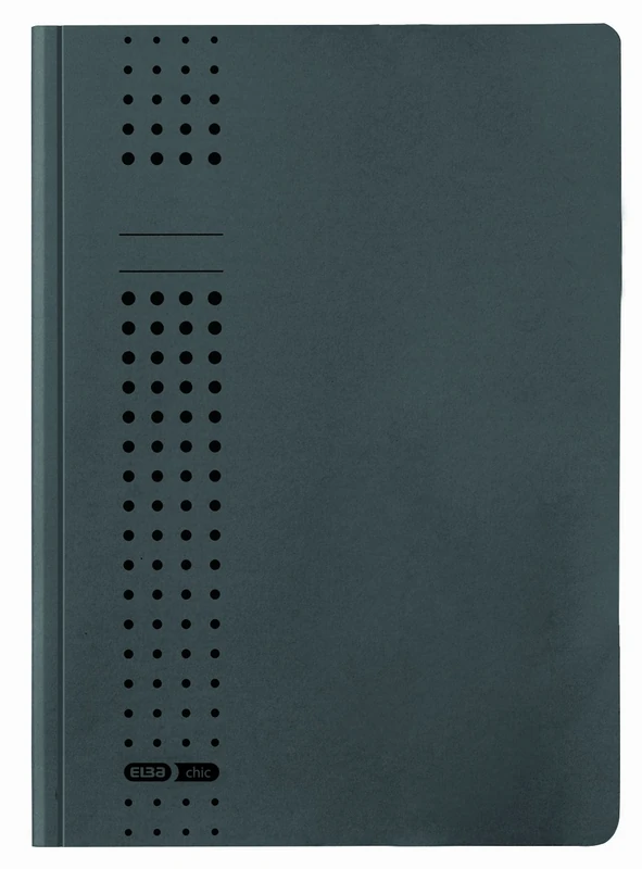 Elba 31477AZ Portfolio File Chic Paper Board for 100 DIN A4 Pages Set of 25 320 g/sqm Charcoal
