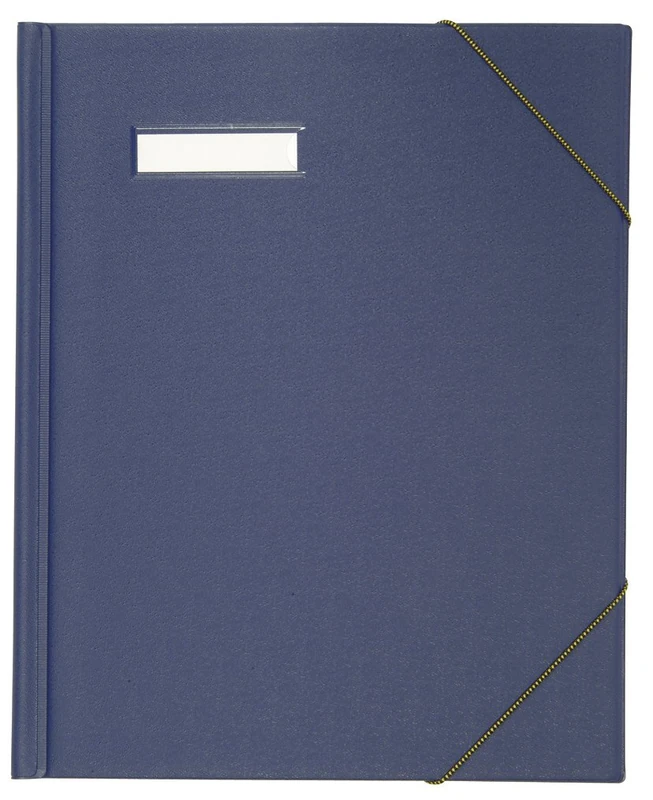 Elba 63430BL Floating File Cardboard/PVC Film for 300 DIN A4 Pages Set of 5 Blue Floating File Blue