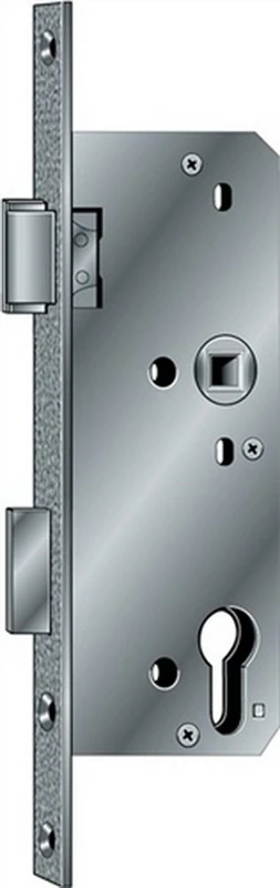 BKS PZW Mortice Glass Door Lock 20/40/72/8 mm DIN Right Silver KTG