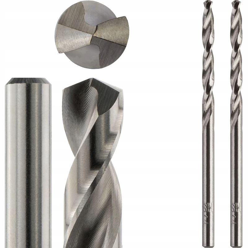 Milwaukee HSS-G THUNDERWEB Metal Drill Bits (2) 3.0mm OL:33mm WL:61mm