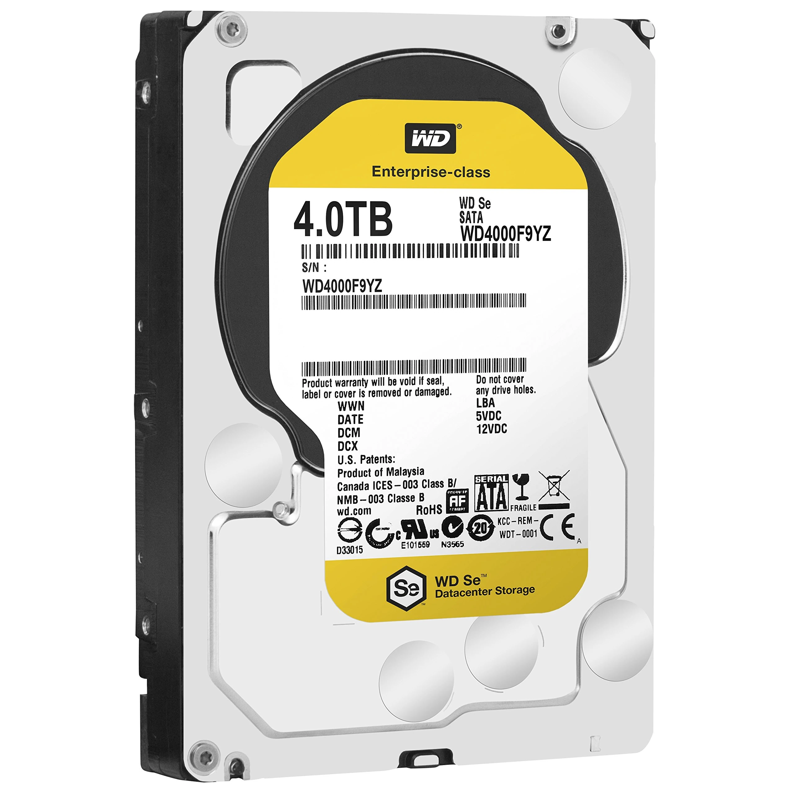 Western Digital WD4000F9YZ - WD SE 4TB 3.5 SATA 7200RPM HDD