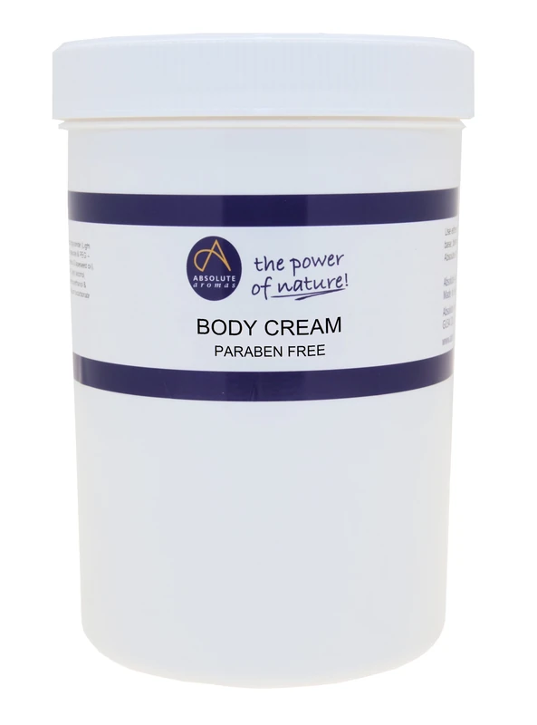 Absolute Aromas Body Cream 1kg - Free from Parabens and Sulphates, Fragrance Free Moisturising Base Cream