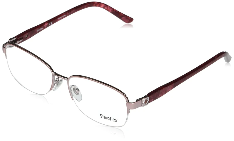 Sferoflex 0sf2571 Glasses Frame, Shiny Pink, 58 Woman, Shiny Pink, UK 26