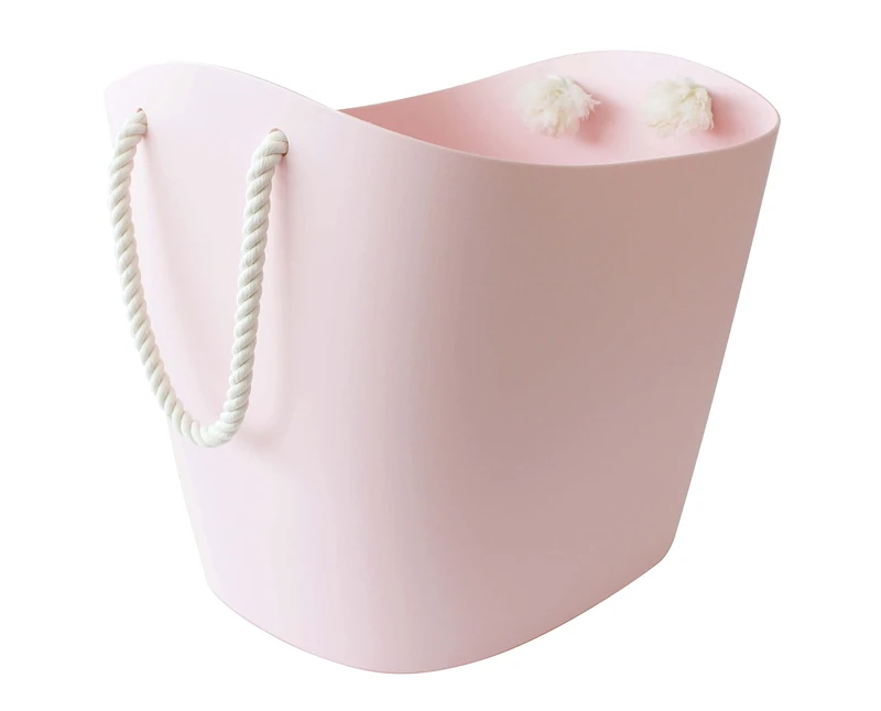 Hachiman Balcolore Storage Basket 38 Litres Pink