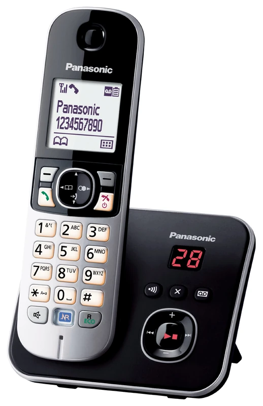 TELEPHONE FIXE PANASONIC TELEPHONE DECT Noir