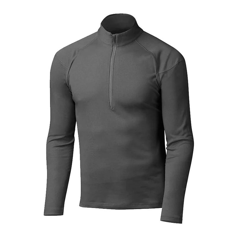 Fjallraven Men's Pine Half Zip M Sweatshirt, Grey, XXL - Image 1