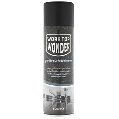 lakeland Worktop Wonder Hard Surface Cleaner 500ml – For Granite Marble Stone & Stainless Steel