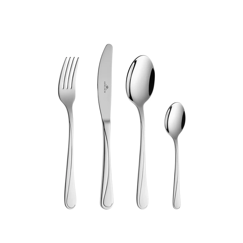 Flatware Serving Set with 24 Pieces from Gerlach Mango Box and Shine - G01-004GP-ZEST-24PU-S1S2-01