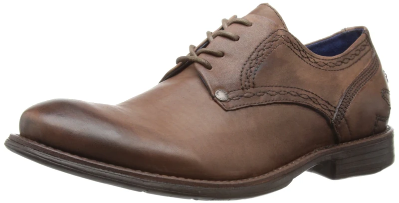 Replay Mens Quinn Moccasin Boots RC100009L Brown 7 UK, 41 EU