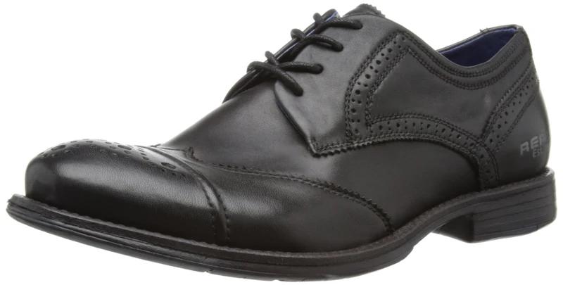 Replay Mens Rowan Moccasin Boots RC100008L Black 10 UK, 44 EU