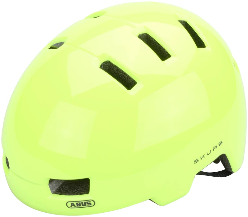 ABUS Skurb city helmet - Robust bike helmet for everyday use, skating, BMX riding or longboarding