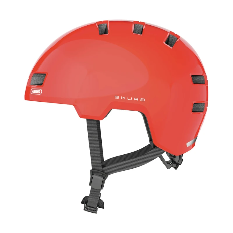 ABUS Skurb city helmet - Robust bike helmet for everyday use, skating, BMX riding or longboarding - Image 1